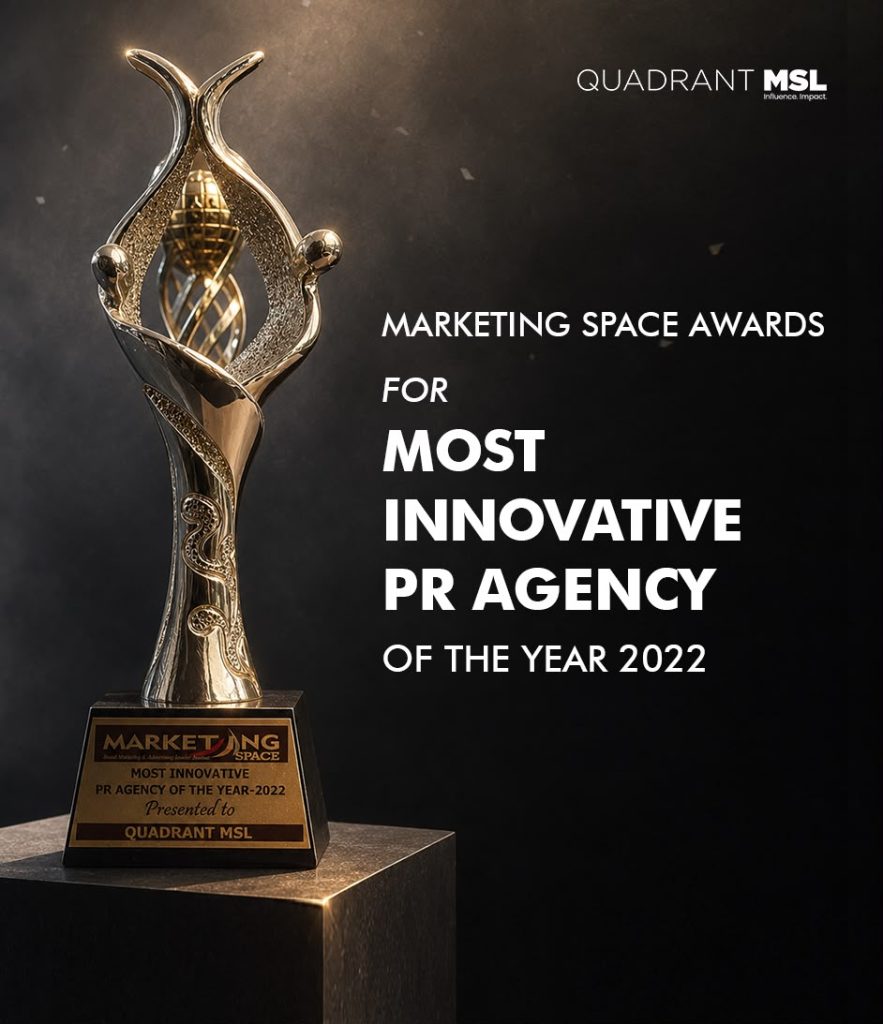 Quadrant MSL Named Most Innovative Agency Of The Year 2022